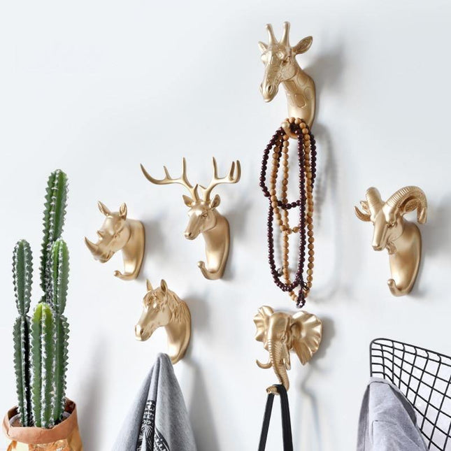 Nature's Touch | Wall Hooks for Home Organization with Unique Animal Design | Fun Decor for Keys and Accessories 0