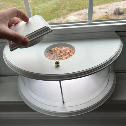 Nature's View | Window Bird Feeder with Easy Suction Cup Setup | Enjoy Close-Up Bird Watching from Home 7