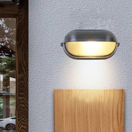 Nauticus | Outdoor Bulkhead Light with Weather-Resistant Design | Industrial Style for Durable Illumination 6