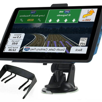 Navigator Pro | 7-Inch Vehicle GPS with Live Traffic Updates | Multi-Language Voice Navigation for Seamless Travel 0
