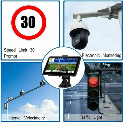 Navigator Pro | 7-Inch Vehicle GPS with Live Traffic Updates | Multi-Language Voice Navigation for Seamless Travel 5