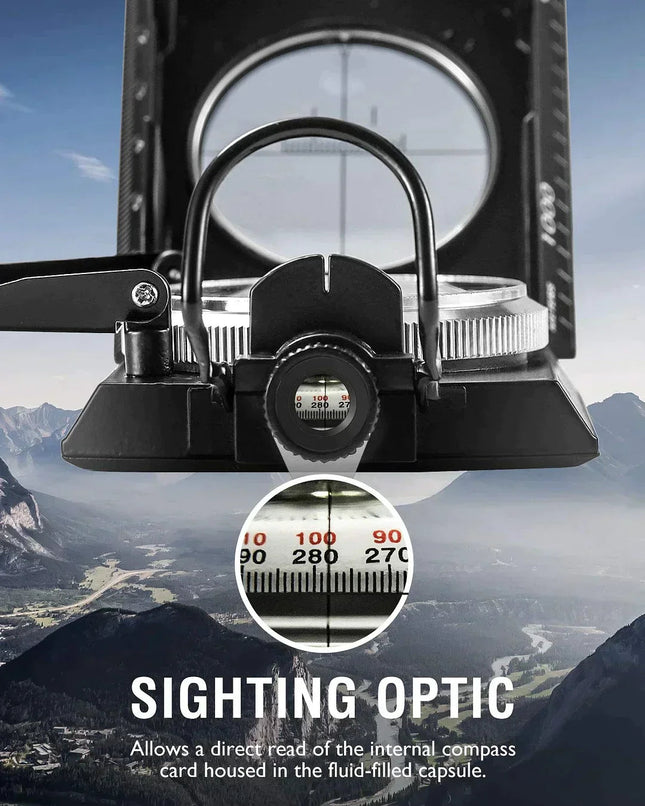 Navigator Pro | Multifunctional Military Compass with Clinometer | Shockproof & Waterproof for Outdoor Adventures 1