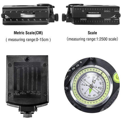 Navigator Pro | Multifunctional Military Compass with Clinometer | Shockproof & Waterproof for Outdoor Adventures 4