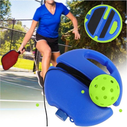 Pickleball Trainer with Water Base, Pickleball Drill Rebounder for Solo Play