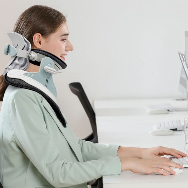 Neck Stretcher | Adjustable Cervical Traction Device for Pain Relief | Ergonomic Design for Improved Posture 1