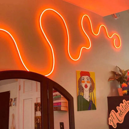 Neon Rope LED Strip Lights | App-Controlled RGB Accent Lighting for Customizable Ambiance 2