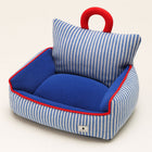 Dog Beds, Dog Couch Bed with Raised Sides, Warm Plush Pet Bed for Winter, Soft Dog Sofa Nest