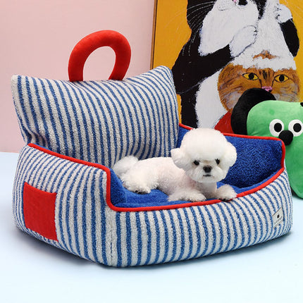 Dog Beds, Warm Plush Pet Bed for Winter