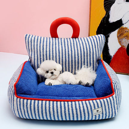 Dog Beds, Dog Couch Bed with Raised Sides – image 4