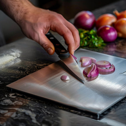 Nexel Titanium Cutting Board | Antibacterial, Durable 3