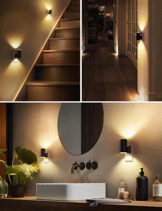 Noctura | Atmospheric Wall Lamp with Smart Dusk Sensor | Cozy Lighting for Relaxing Ambiance 4