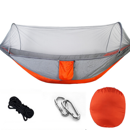 Nomaterra Hammock | Ultralight Outdoor Hammock with Mosquito Net & Tarp | Weatherproof Design for Camping and Trekking 8