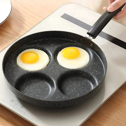 Breakfast Skillet with 4 Cups, Nonstick Frying Pan for Eggs and Pancakes