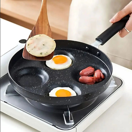 Nonstick Frying Pan for Eggs and Pancakes, Aluminum Egg Pan – image 6