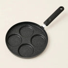 Breakfast Skillet with 4 Cups, Nonstick Frying Pan for Eggs and Pancakes, Pancake Pan, Aluminum Egg Pan