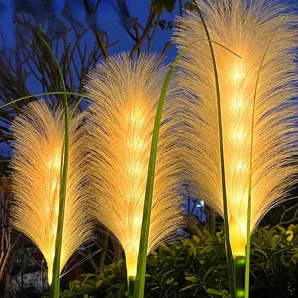 Nora Luxe | Decorative Wicker Garden Lighting with Realistic Design | Enhance Outdoor Ambiance 0