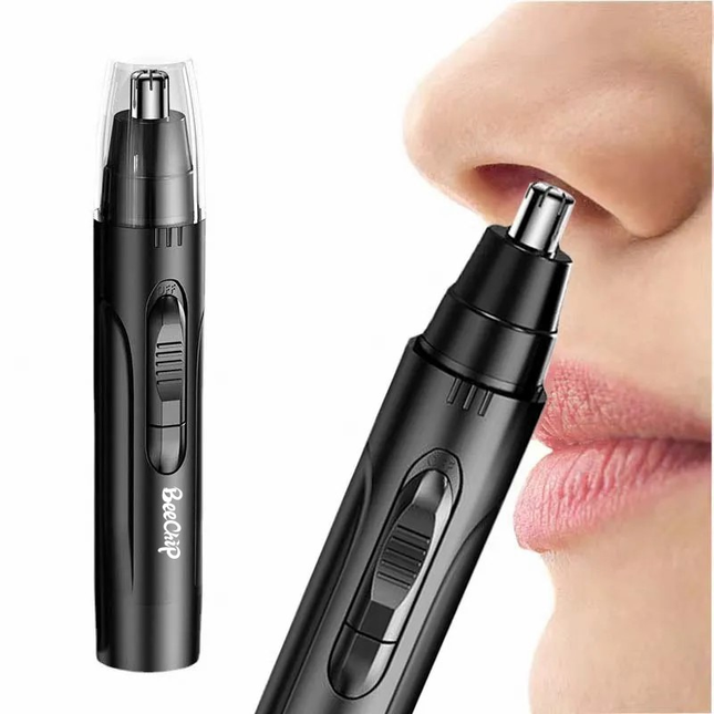 Nora Luxe | Rechargeable Nose & Ear Hair Trimmer with Precision Blades | Compact Design for Effortless Grooming 0