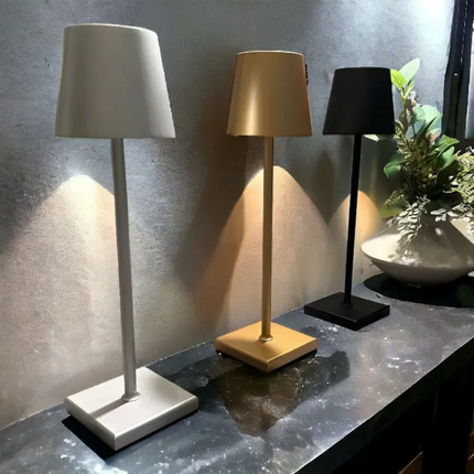 NordicAura | Wireless Rechargeable Table Lamp with Touch Control | Stylish Lighting for Indoor and Outdoor Use 3