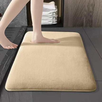 Nordic Bath Mat | Ultra Absorbent Shower Mat with Anti-Slip Design | Soft Velvet for Comfort 6