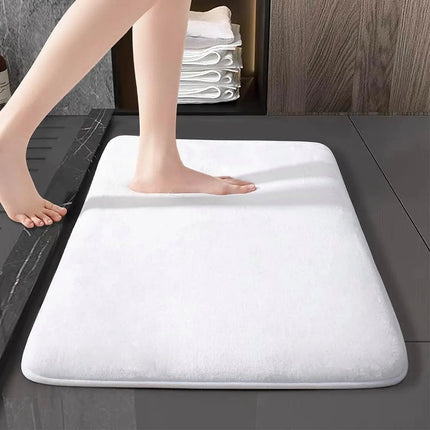 Nordic Bath Mat | Ultra Absorbent Shower Mat with Anti-Slip Design | Soft Velvet for Comfort 8