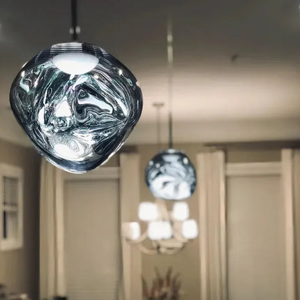 Nordic Collection | Glass Pendant Lights with Minimalist Design | Elegant Kitchen Pendant Lighting for Cozy Ambiance 2