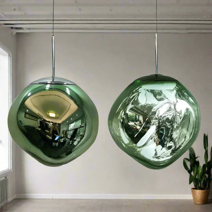 Nordic Collection | Glass Pendant Lights with Minimalist Design | Elegant Kitchen Pendant Lighting for Cozy Ambiance 6