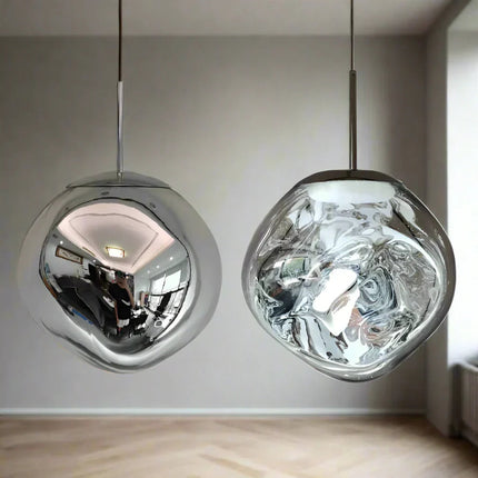 Nordic Collection | Glass Pendant Lights with Minimalist Design | Elegant Kitchen Pendant Lighting for Cozy Ambiance 7