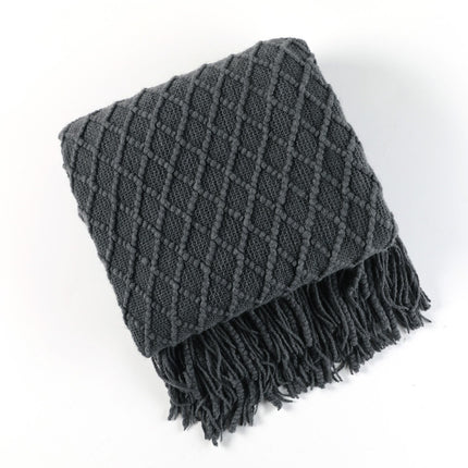 Nordic Elegance | Sofa Blanket with Cozy Knitted Fabric | Minimalist Design for Warmth and Style 13