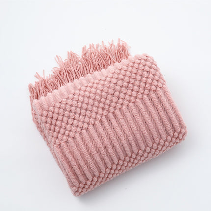 Nordic Elegance | Sofa Blanket with Cozy Knitted Fabric | Minimalist Design for Warmth and Style 15