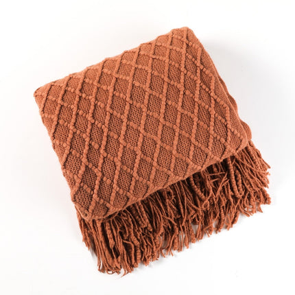 Nordic Elegance | Sofa Blanket with Cozy Knitted Fabric | Minimalist Design for Warmth and Style 16