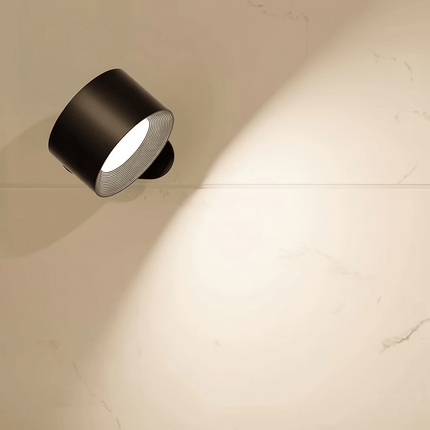 Nordic Glow | Circular LED Wall Lamp with Natural Wood Finish | Versatile Lighting for Modern Spaces 8