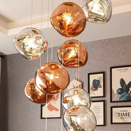Nordic Industrial | Lava Pendant Light with Unique Design | Stylish Illumination for Modern Interiors 7