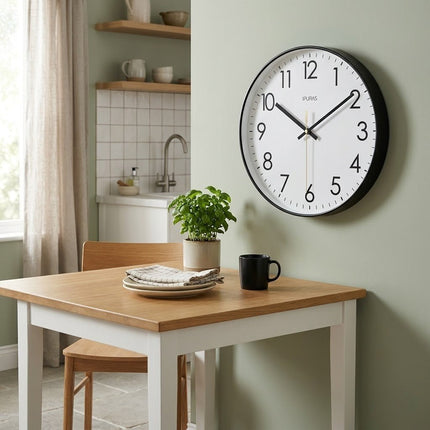 Nordic Minimalist Wall Clock with Silent Quartz Movement | Stylish Timepiece for Modern Interiors 3