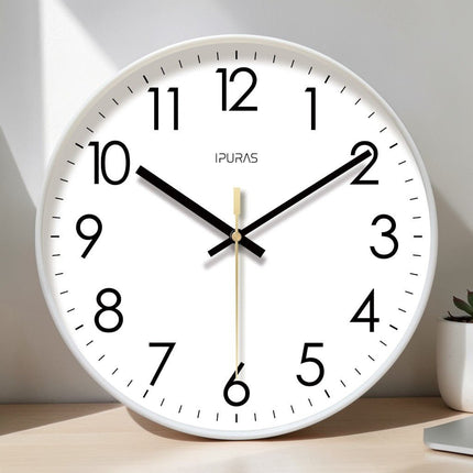 Nordic Minimalist Wall Clock with Silent Quartz Movement | Stylish Timepiece for Modern Interiors 6