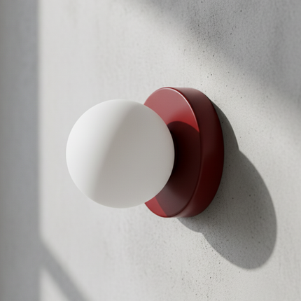 Nordic Minimalist | Wall & Ceiling Light with Frosted Glass Globe | Versatile Fixture for Modern Decor 11