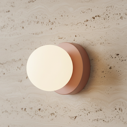 Nordic Minimalist | Wall & Ceiling Light with Frosted Glass Globe | Versatile Fixture for Modern Decor 9