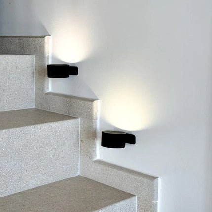 Nordic Minimalist | Wood Cone Wall Sconce with 360° Rotation | Cordless Design for Versatile Lighting 7