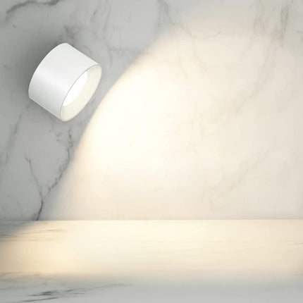 Nordic Minimalist | Wood Cone Wall Sconce with 360° Rotation | Cordless Design for Versatile Lighting 8
