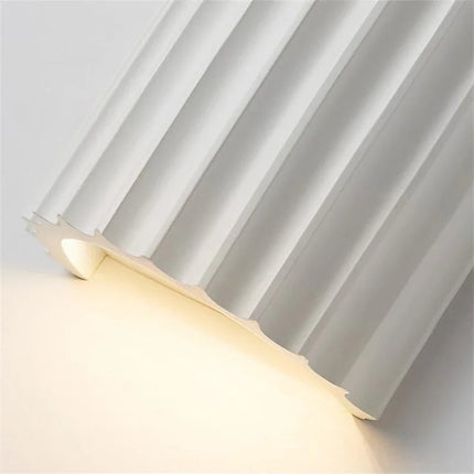 Nordic Modern | Wall Sconce Lighting with Sculptural Design & Ambient Glow | Contemporary Resin Wall Lamp for Stylish Home Décor 6
