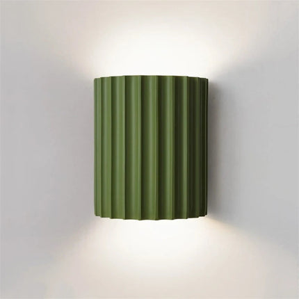 Nordic Modern | Wall Sconce Lighting with Sculptural Design & Ambient Glow | Contemporary Resin Wall Lamp for Stylish Home Décor 7