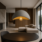 Nordic Pendant Lighting | Dimmable Glass & Metal Ceiling Light Fixture | Adjustable Height for Ambient Home Decor 11