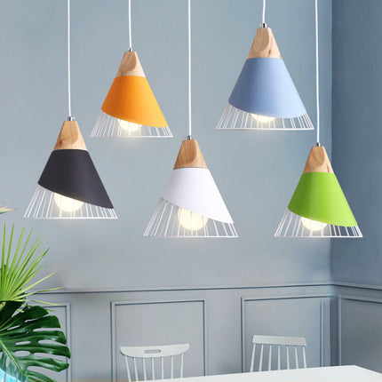 Nordic Taavita | Metal Wire Cage Pendant Lamp with Modern Design | Stylish Lighting for Living Rooms 3
