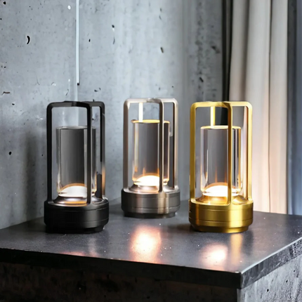 NordicaGlow | Scandinavian Wireless LED Table Lamp with Touch Control | Dimmable Lighting for Cozy Ambiance 2
