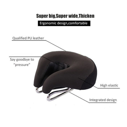 Noseless Bicycle Seat with Thick Soft Padding | Comfortable Design for Enhanced Riding Experience 3