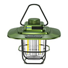 NostalgiaGlow | Retro LED Camping Lantern with Rechargeable Battery | Adjustable Lighting for Cozy Outdoor Ambiance 0