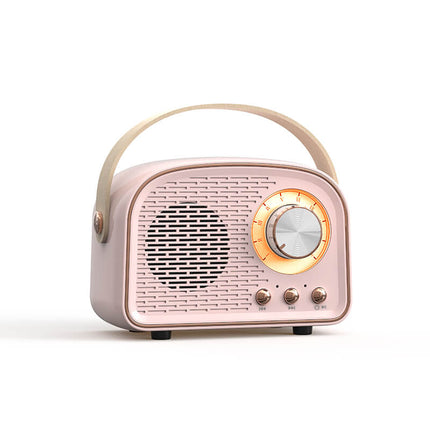 NostalgiaWave | Retro Bluetooth Speaker with Vintage Radio Design & Immersive Sound | Portable Music Companion for Timeless Style 6