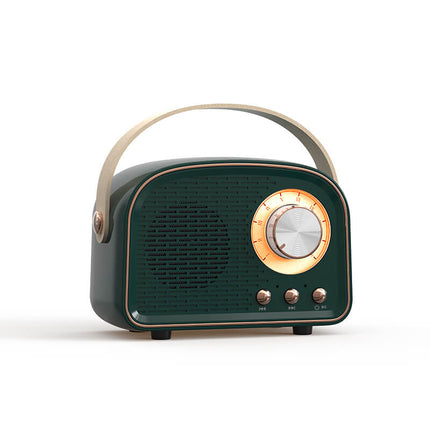 NostalgiaWave | Retro Bluetooth Speaker with Vintage Radio Design & Immersive Sound | Portable Music Companion for Timeless Style 8