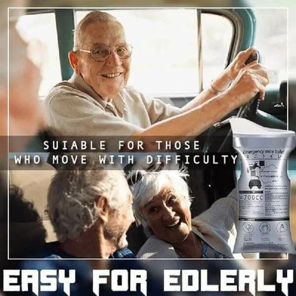 Disposable Urine Bags for Travel, Leak Proof Pee Bags for Road Trips and Camping