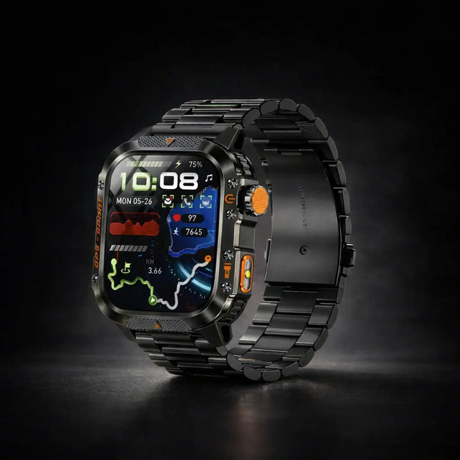 NovaForce X2 Pro | Rugged GPS Smartwatch with 100+ Sports Modes | Multi-Satellite Navigation for Active Lifestyles 0