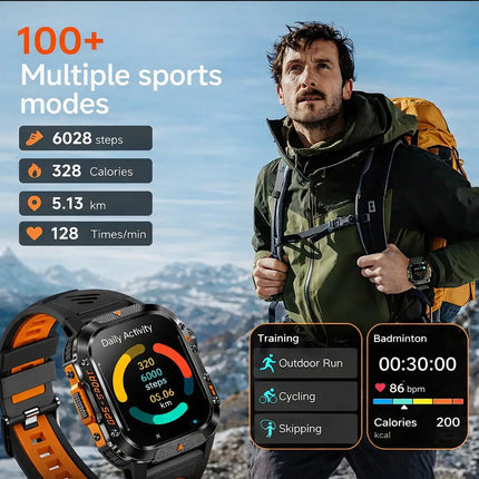 NovaForce X2 Pro | Rugged GPS Smartwatch with 100+ Sports Modes | Multi-Satellite Navigation for Active Lifestyles 5